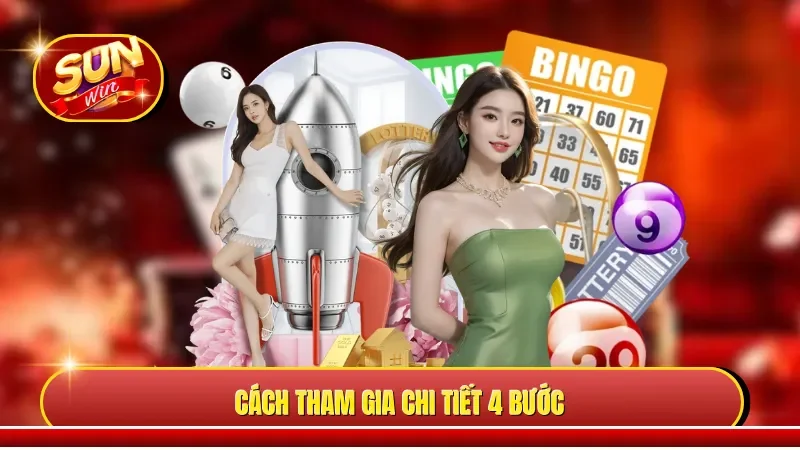 Cách tham gia chi tiết 4 bước