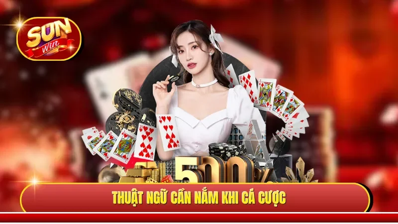 Thuật ngữ cần nắm khi cá cược 
