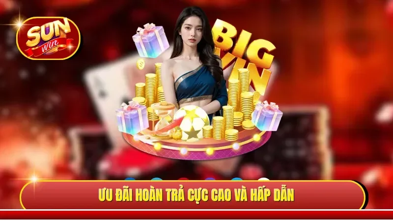 Ưu đãi hoàn trả cực cao và hấp dẫn